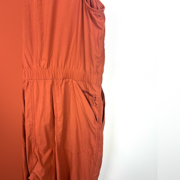 Duluth Heirloom‎ Gardening Coveralls Size XXL Orange Wicking Jumpsuit Sleeveless - Picture 7 of 15